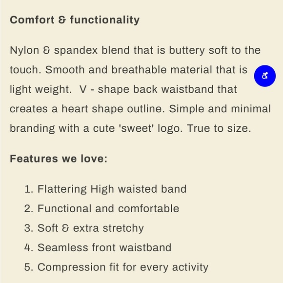 Muscles & Donuts Sweet Pocket Leggings - Red - Picture 4 of 10